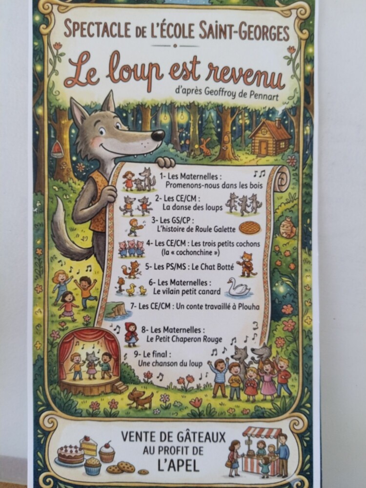 Spectacle sur les contes